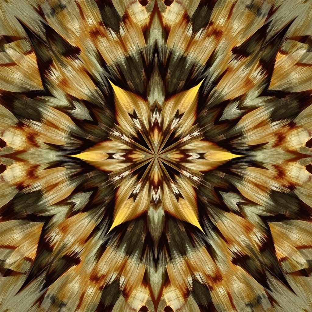 A structure persisting through discontinuity—form holding pattern across the gaps, architecture expressing itself again and again.